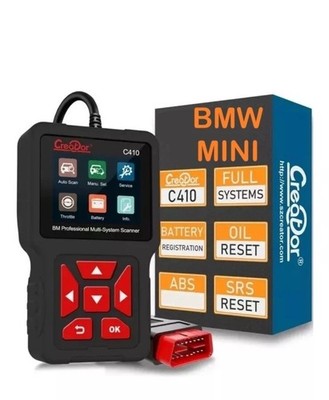 C410 OBD Scanner Codeleser für BMW Mini EPB ABS SRS DPF Multi System Scan Tool