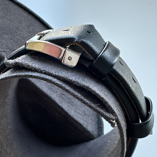 Citizen Eco-Drive 180 Black Dial Black Leather Men's Watch Item No. BL6005-01E - Picture 17 of 24
