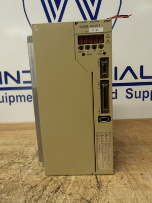 YASKAWA SGDM-50ADA SERVO PACK, #1230840G USED