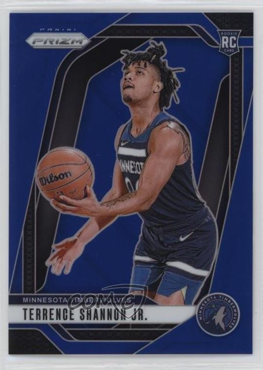 2024-25 Panini Prizm Blue Prizm 101/199 Terrence Shannon Jr #224 Rookie RC