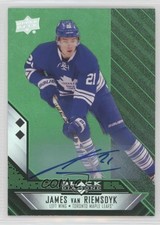 2014-15 Upper Deck Black Diamond Emerald 4/10 James van Riemsdyk #145 Auto 2u9