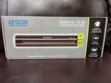 New Epson DS-30 WorkForce Portable Color Document Scanner USB