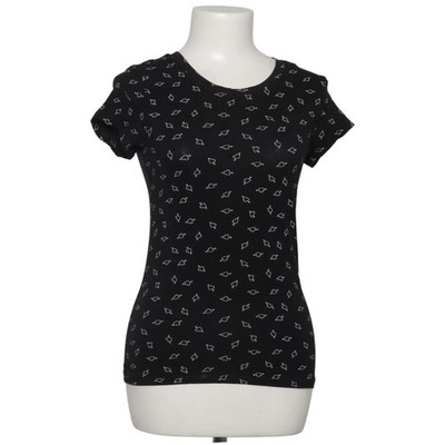 Basics Clockhouse, T-shirt, Größe: M, Schwarz/Weiß, Print, Damen #oXV