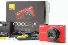 [Near MINT in Box] Nikon COOLPIX S6000 14.2MP Compact Digital Camera From JAPAN