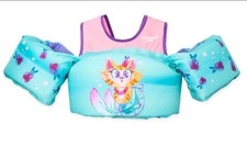 Speedo Splash Jammer Teal/Pink Youth Life Jacket Vest Mermaid Cat 33 - 55lbs