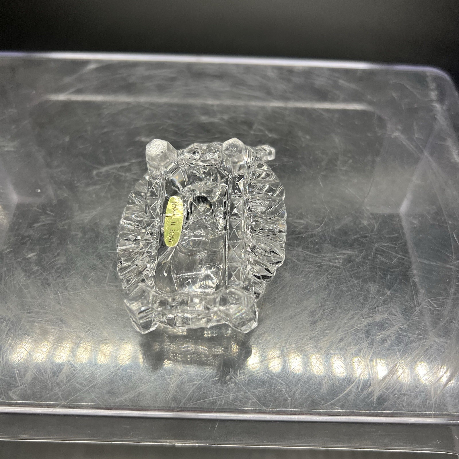 Waterfall Acrylics 69372 Clear Nativity Scene Roman Inc 4 Piece Set