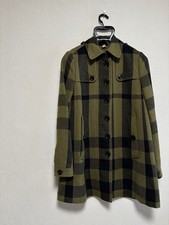 BURBERRY BRIT Check Pattern Medium Coat