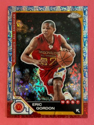 2025 Topps Chrome McDonald s All-American Eric Gordon #87 McFlurry Refractor 