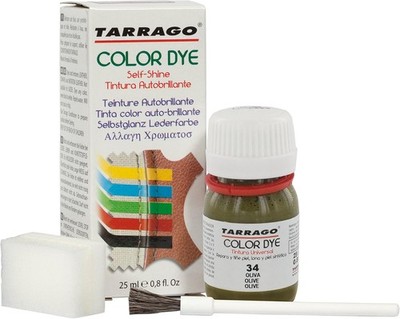 Lederfarbe Color für Naturleder, Synthetik und Textil | Lederfärbemittel 25 ml |