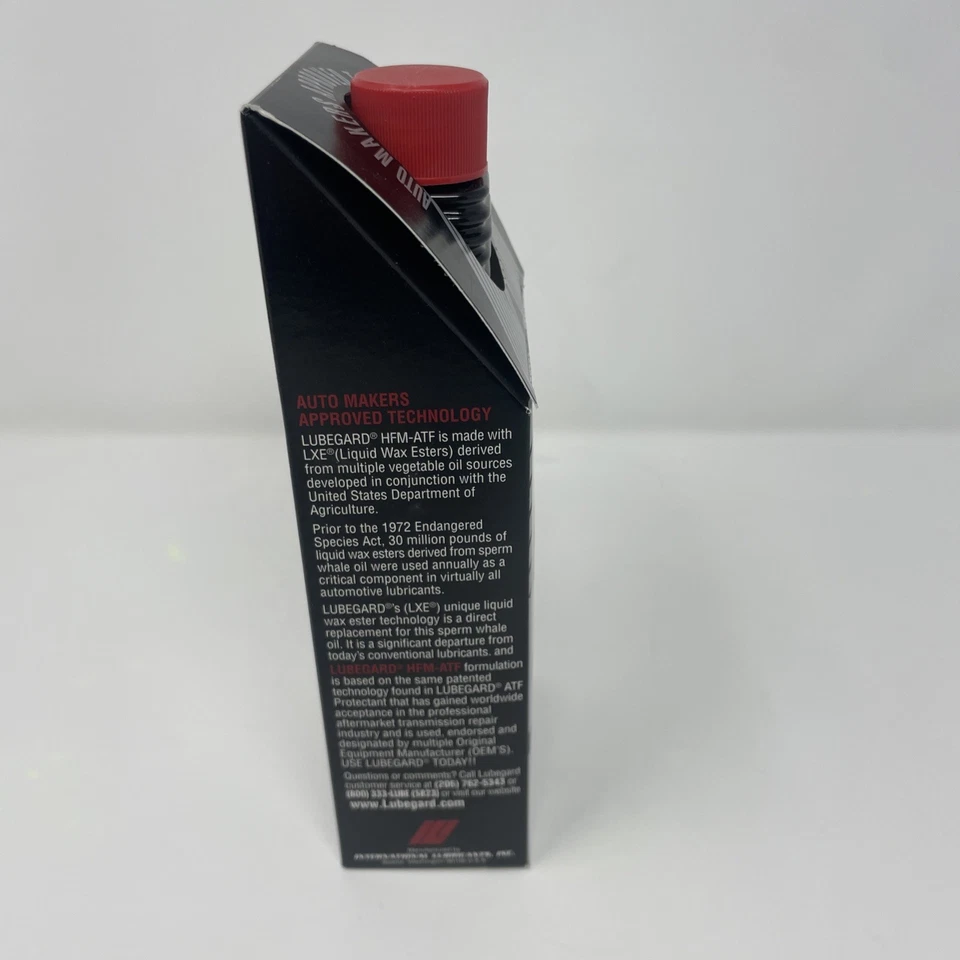 Lubegard 61910 Botella Negra HFM-ATF Suplemento para Jeep Toyota AW4 A340E A341E Foto 4 de 4