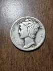 1931-S Mercury Dime - Actual Coin Under 1.8 Million Minted. Add To Your Book