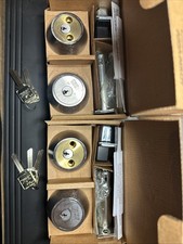 2-Medeco Maxum Double Cylinder Deadbolt PK-11...