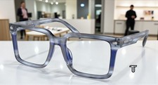 MICHAEL KORS MK4121U 3979 Mosel Blue Horn Demo Lens 54 mm Men's Eyeglasses