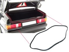 Dichtung Heckklappe Kofferraumdichtung Heckdeckeldichtung f&uuml;r Mercedes 190 W201