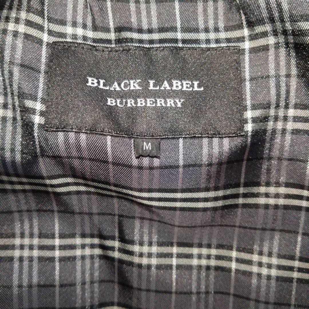 Burberry Black Label men's down trench coat M Black feather white goose down thumbnail 9