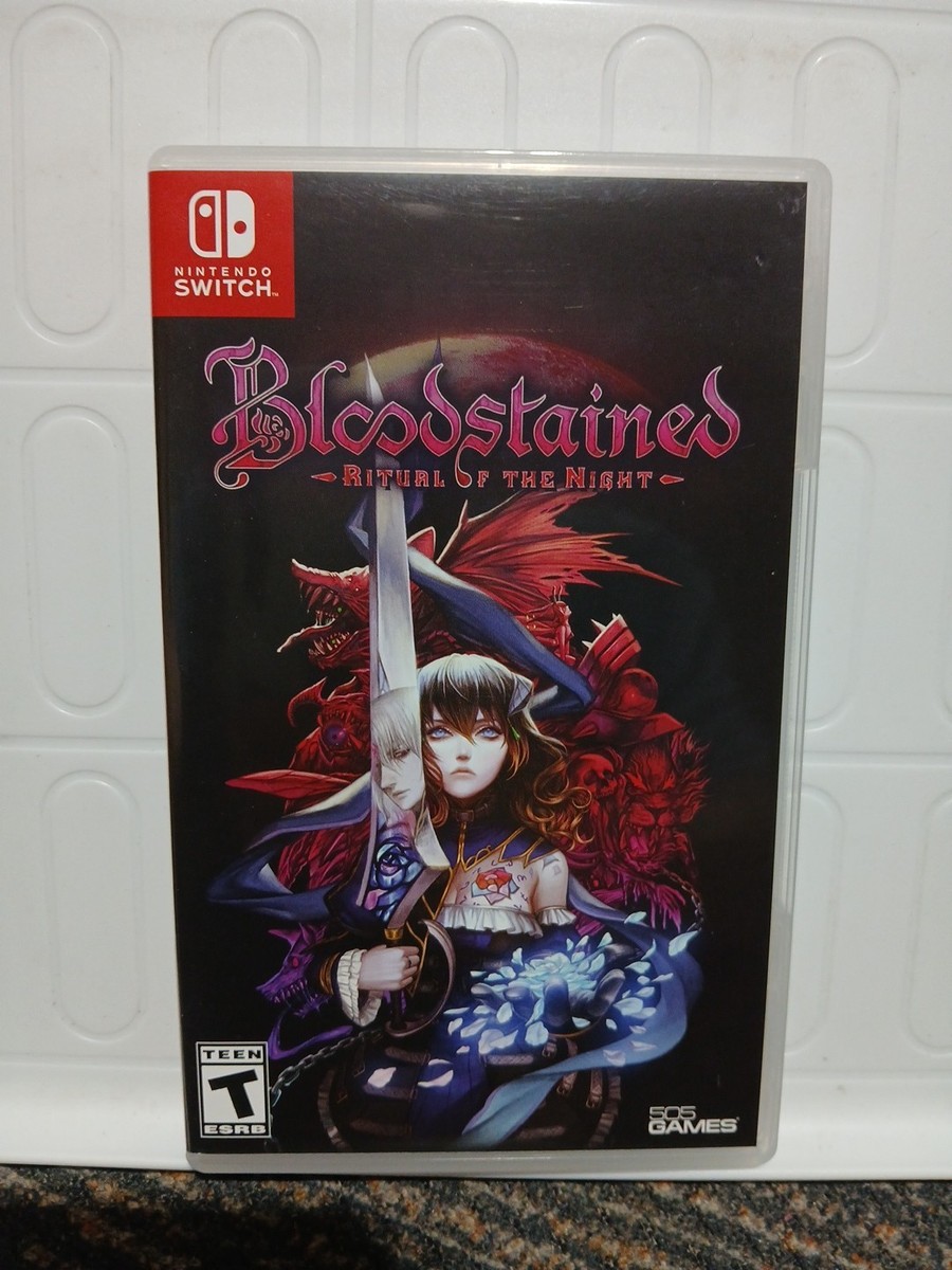 Bloodstained: Ritual of the Night - Nintendo Switch IN CASE TESTED