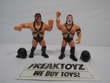 1991 WWF Hasbro Series 2 Demolition: Smash & Crush with Helmets, Not Packaged