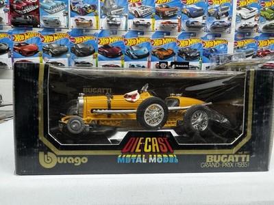Burago Diecast Metal Models 1935 Bugatti Grand- Prix
