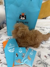 Jellycat GoodWoof Exclusive Scruffles Rescue Dog-Tags-Enamel Pin,Menu & Stickers