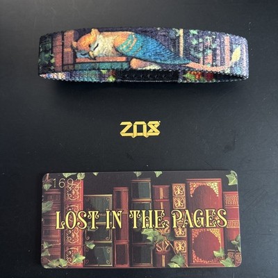 zox band Med LOST IN THE PAGES *Red Dragon* *Books* RFID
