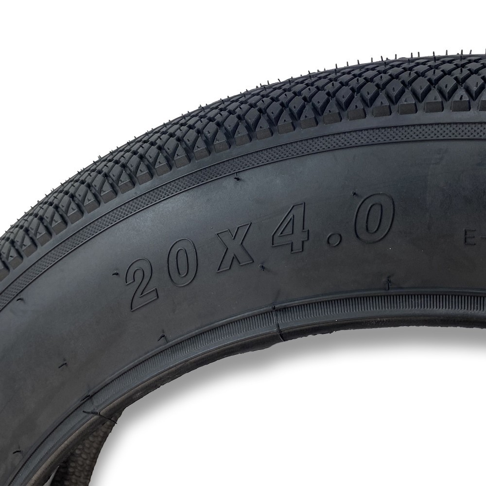 Kit 2 copertoni Fat Bike 20 x 4.0 con camere d'aria foto 5