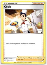 Cook 228/264 Sword & Shield Fusion Strike Uncommon Trainer Supporter