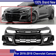 Front Bumper Assembly For 2016 2017 2018 Chevrolet Camaro 1LE Style Replacement