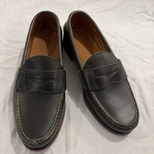 Polo Ralph Lauren Leather Penny Loafer Dark Brown Men's 9 D Made In USA