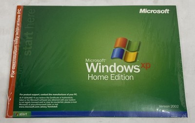 Microsoft Windows XP Home Edition Version 2002 | READ