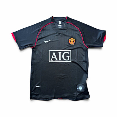 Nike Manchester United Trikot AIG schwarz/rot Herren M Kurzarm