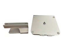 Rain Design Laptop Stand and Vertical Laptop Stand/ Holder - Silver Set of 2 
