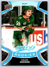 2021-22 UD MVP - CALEN ADDISON #221 SP Rookie Card. rookie card picture