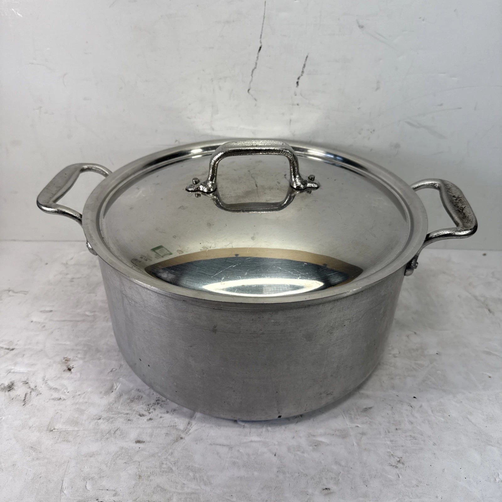 All-Clad Master Chef 508 8QT Stainless Steel Stockpot + Lid & Basket Insert