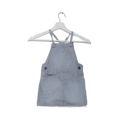 OshKosh B'gosh, Latzkleid, Größe: 104, Blau/Weiß, Baumwolle, Streifen #3fn