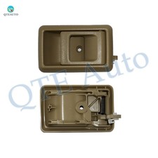 2 Front Left-right Inside Interior Beige Door Handle For 1995-2000 Toyota Tacoma