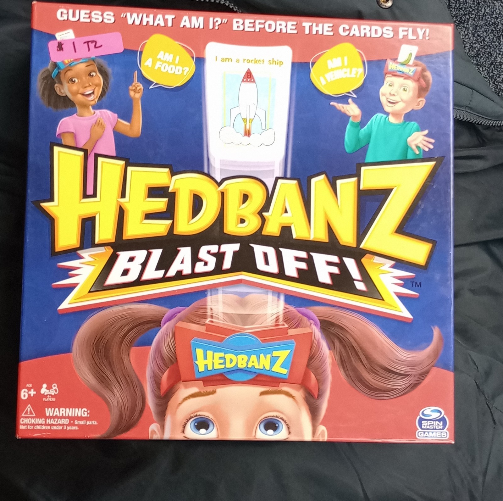 Spin Master Games Hedbanz Blast Off! Guessing Party Game Complete 6+ Years