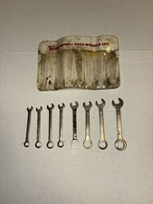 Vintage Oxwall 8 Piece Home & Auto Wrench Set With Case USA Made