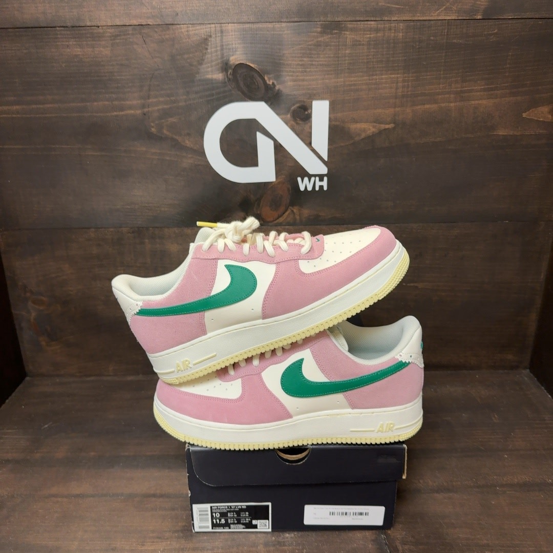 Nike Air Force 1 Low '07 LV8 Medium Soft Pink Malachite (Pre-Owned) -... Size 10