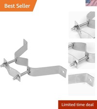 3" Metal Double Wall Mount for TV Antenna - Secure  Easy Installation Included