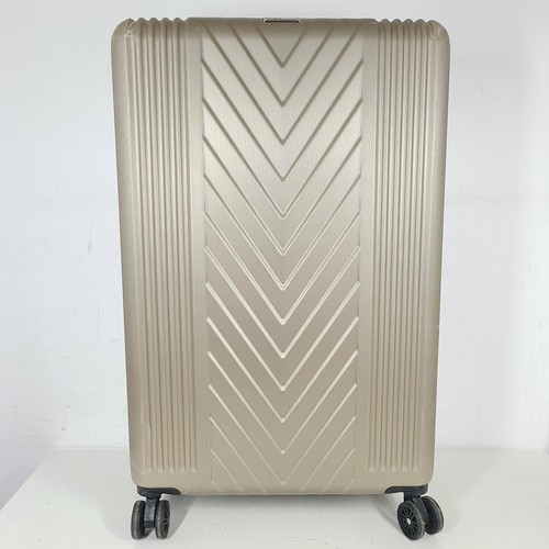 BCBGeneration 30" Suitcase Hard Shell Spinner Check In Luggage Gold