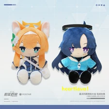 Official Blue Archive Hayase Yuuka Iochi Mari 25cm Plush Doll Stuffed Toys Gift
