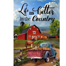 Bandera Briarwood Lane Life in the Country House 28x40