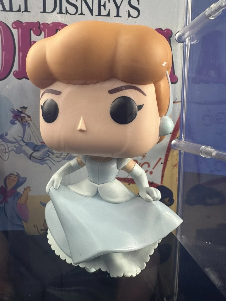 Funko Pop! Póster de la película de celebración de Disney 100 Cenicienta con Jaq Gus #12🔥BONITO Foto 4 de 4
