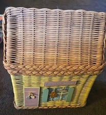 Vintage Sweet Shop Storage Basket.  See Descr...