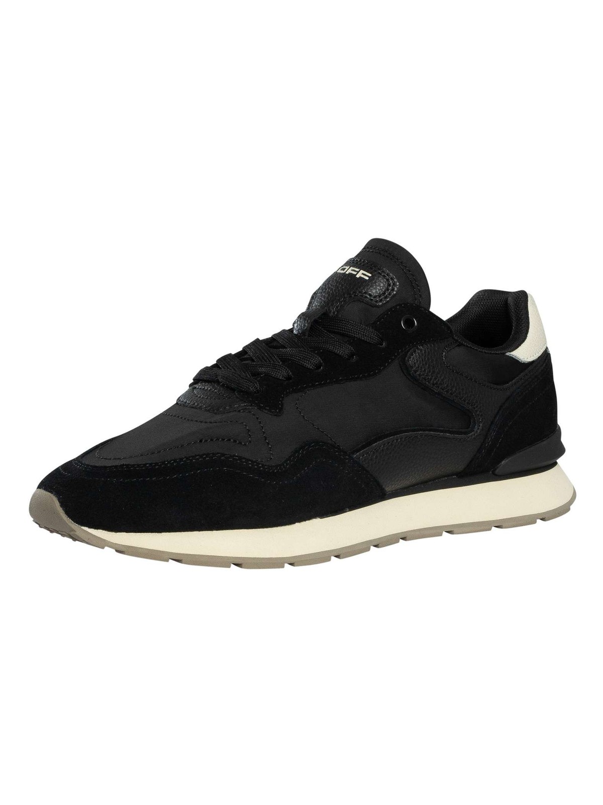 HOFF Men's City Suede Trainers, Black