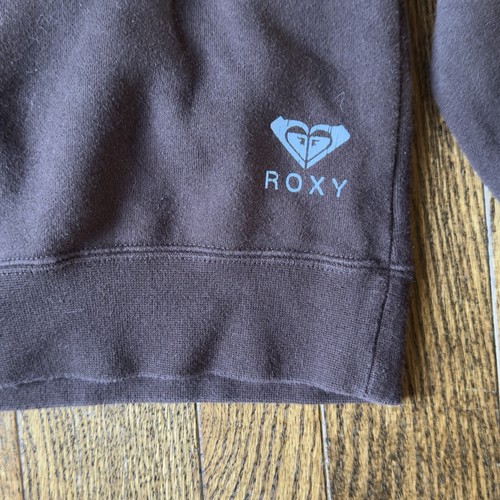 Vtg Roxy OC Women’s Brown Surf Pullover Hoodie Sweatshirt Size Small Y2k - Picture 9 of 13