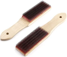 File Cleaner Carded, 2 Pack, 8" Universal File Card and Brush