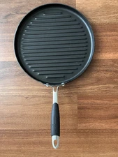 Cooking With Calphalon 12" Round Grill Pan Oven-Safe Nonstick