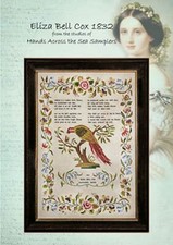 Eliza Bell Cox 1832 by Hands Across the Sea Samplers cross stitch pattern
