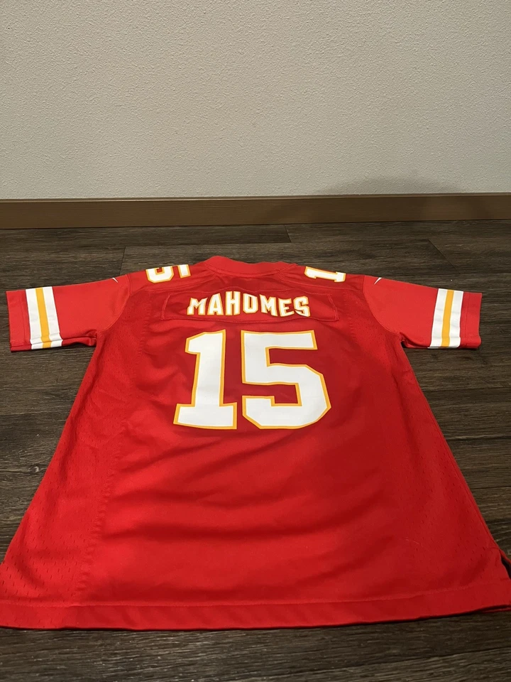 Camiseta deportiva Patrick Mahomes #15 Kansas City Chiefs Nike On Field juvenil talla mediana Foto 3 de 4